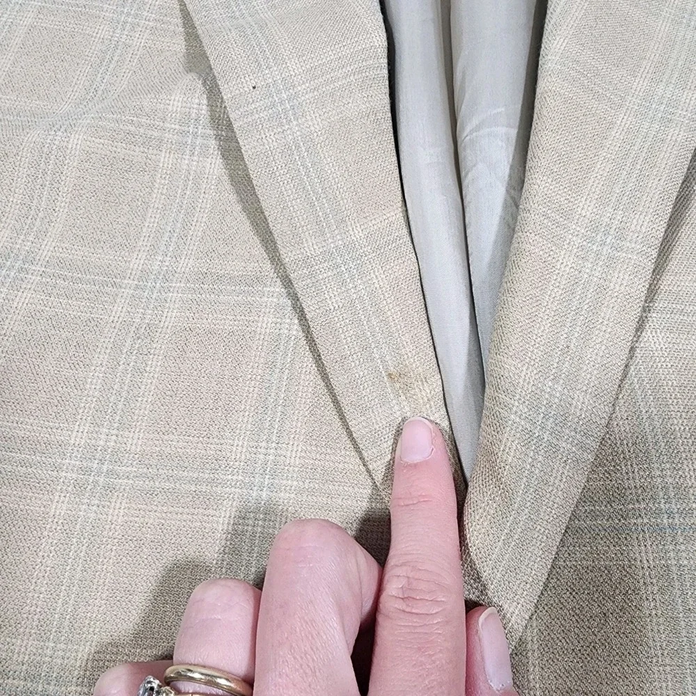Coppley Sport Coat Men's Ermenegildo Zegna‎ Cloth Brown Plaid 42